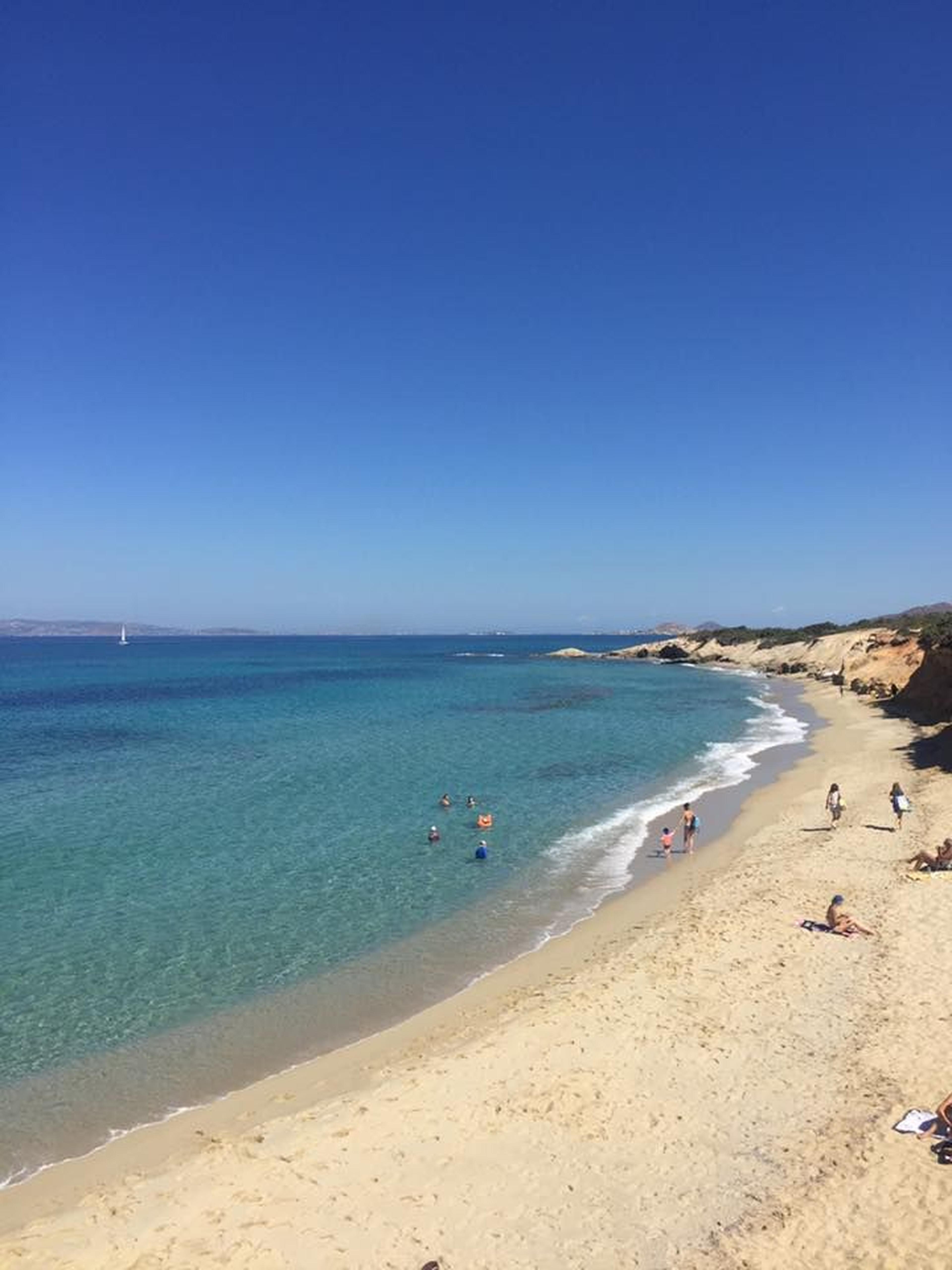 Aliko beach grecia Naxos