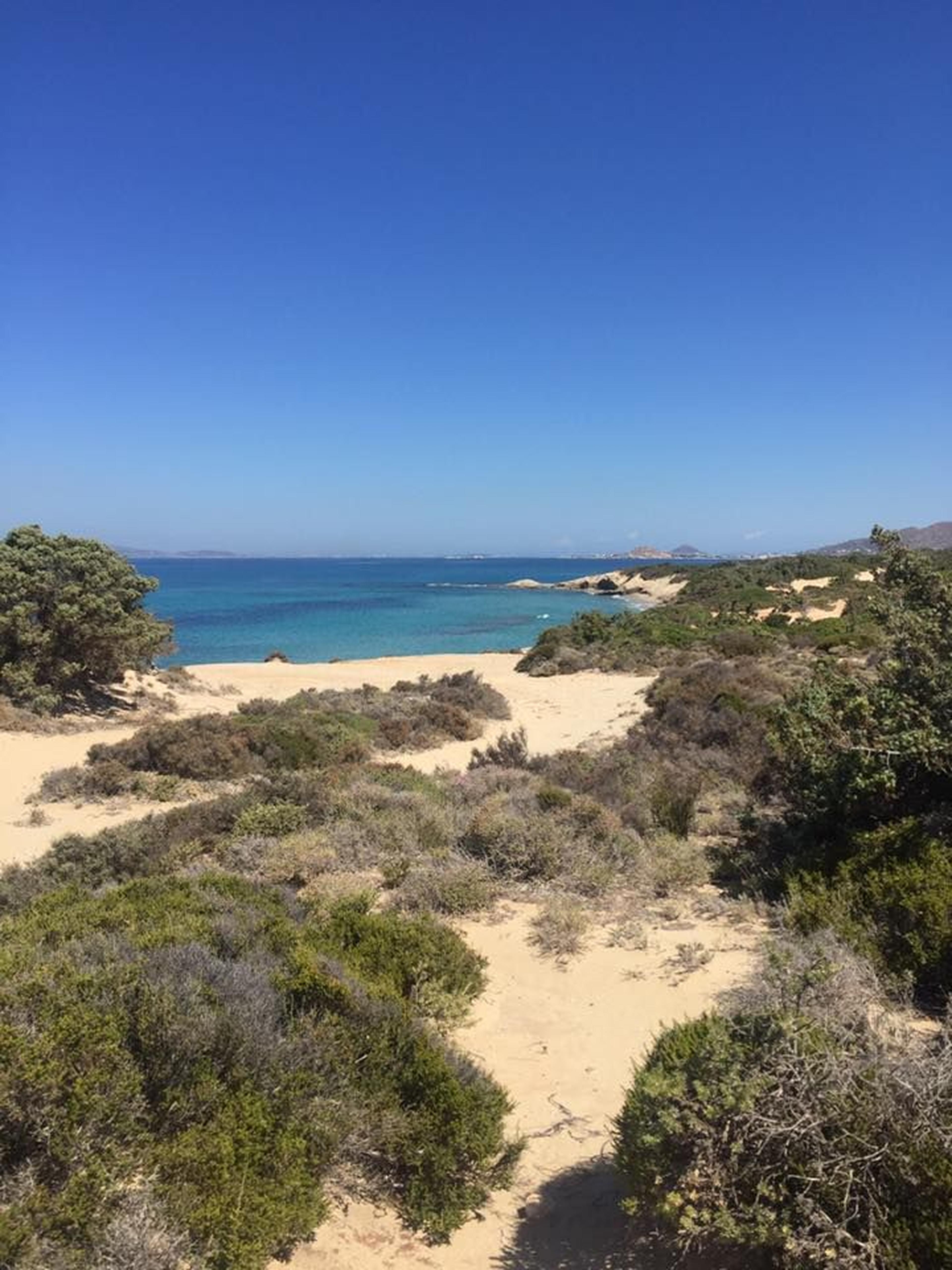 Aliko beach Naxos cicladi