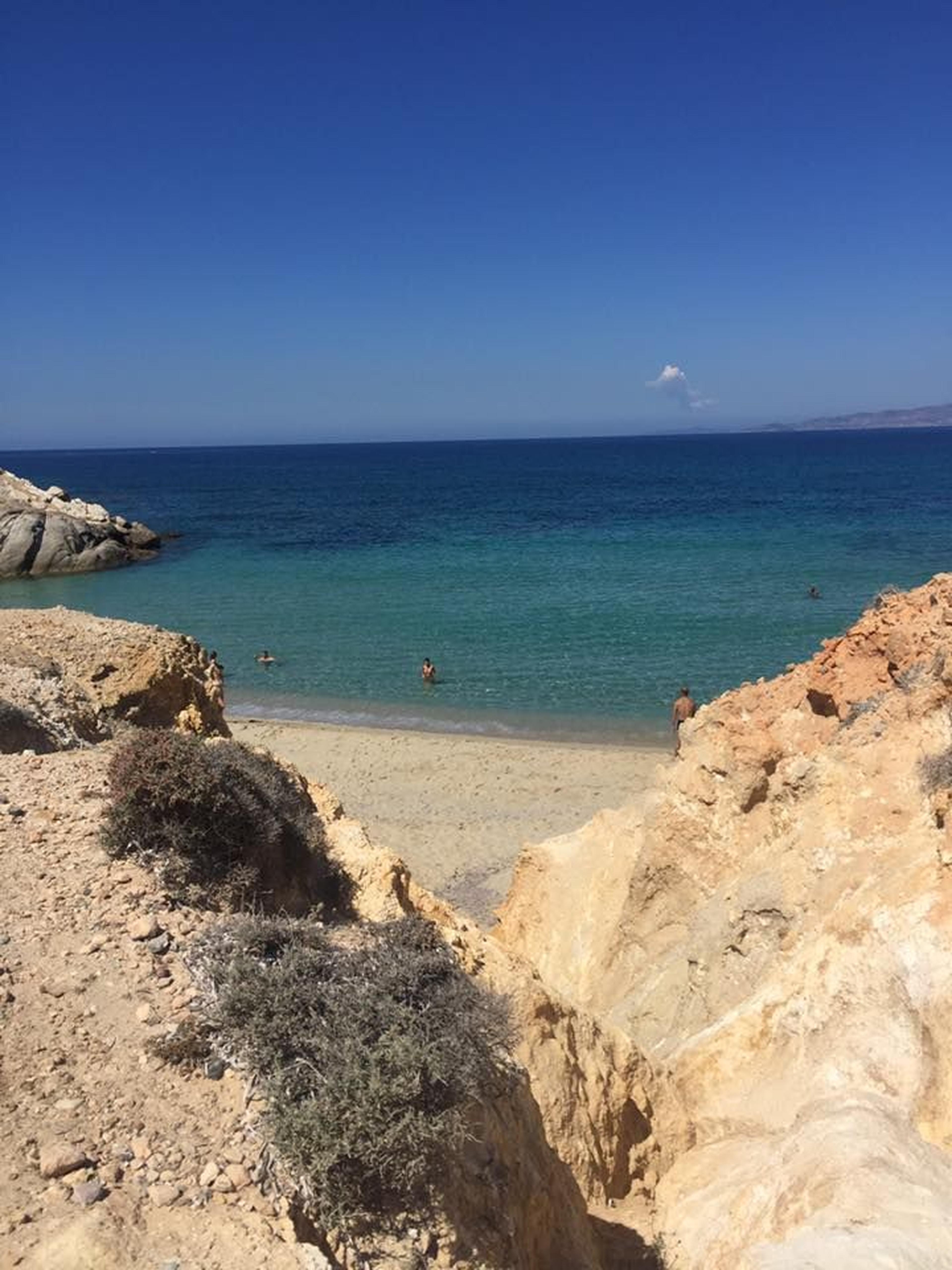 Aliko beach Naxos