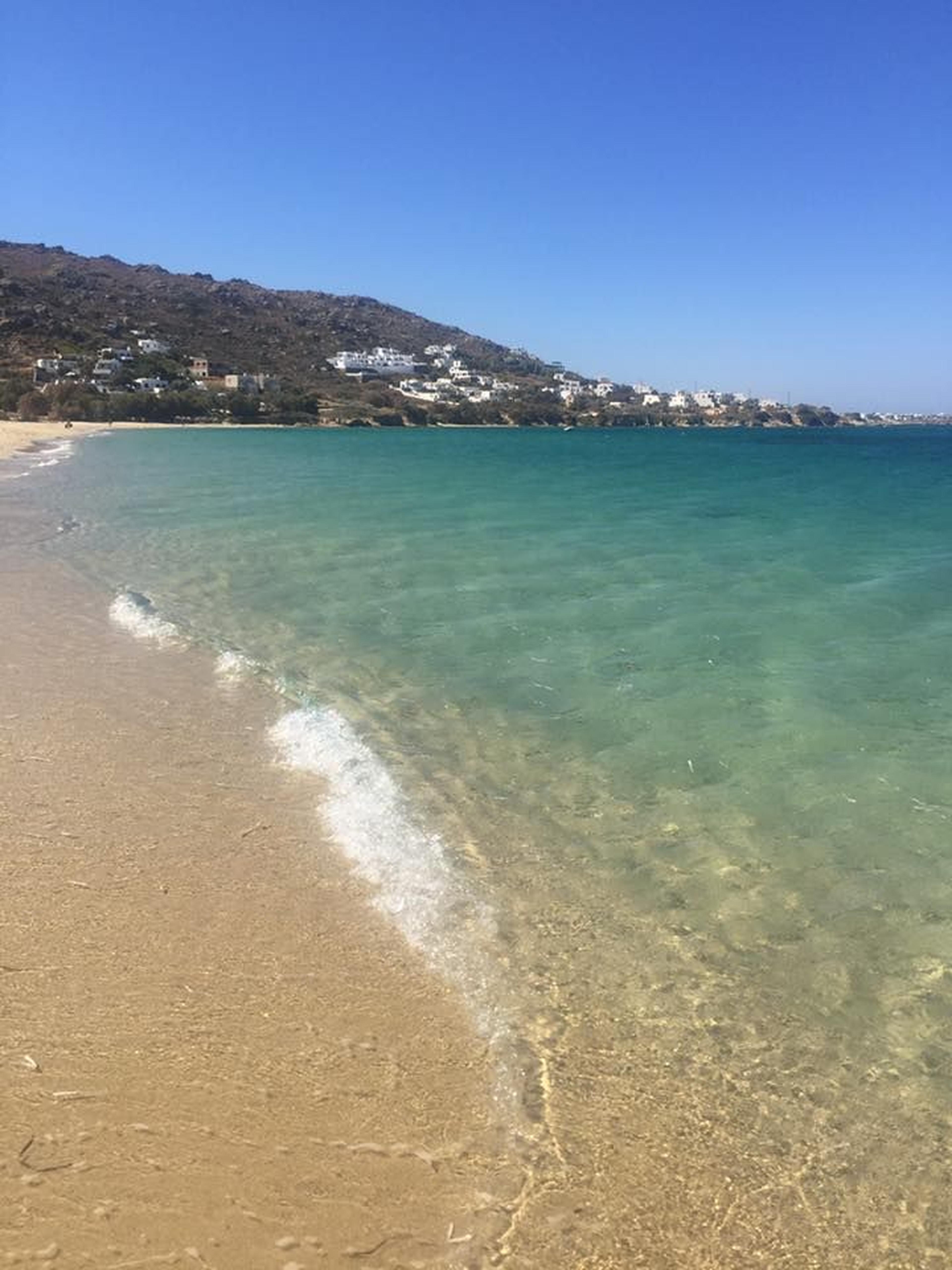 Plaka beach Naxos