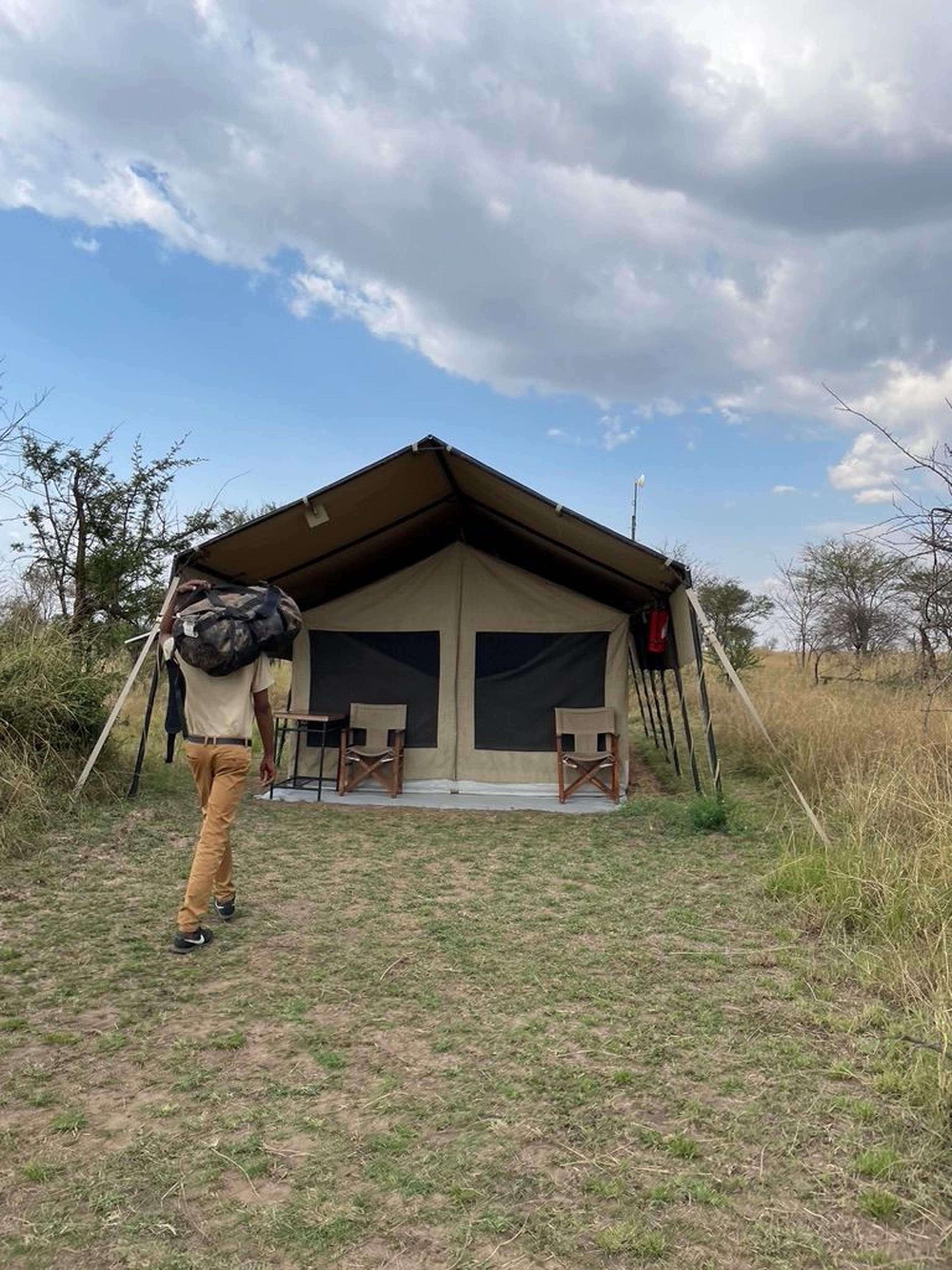 Tanzania tenda safari